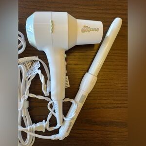 Mane Hair Dryer and Curling Wand Set
